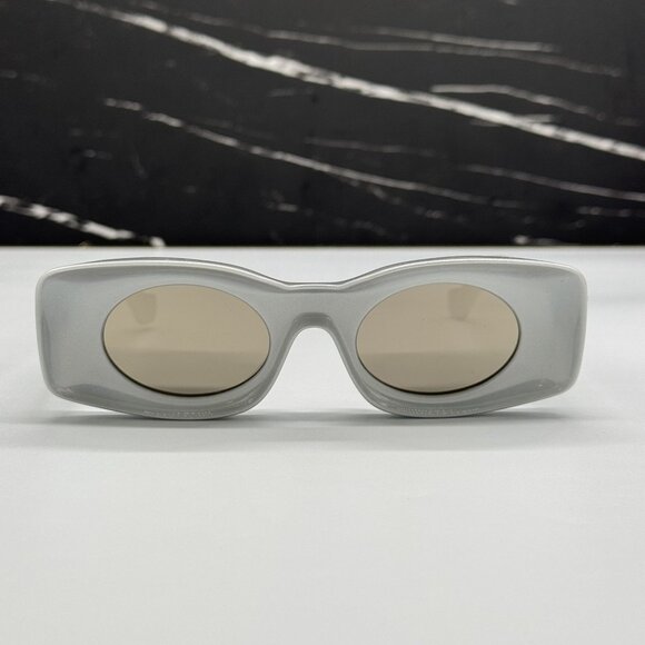 NEW LOEWE SILVER UNISEX SUNGLASSES LOEWE LW40033I 24C main image 8